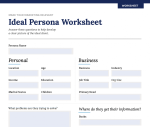 persona-worksheet